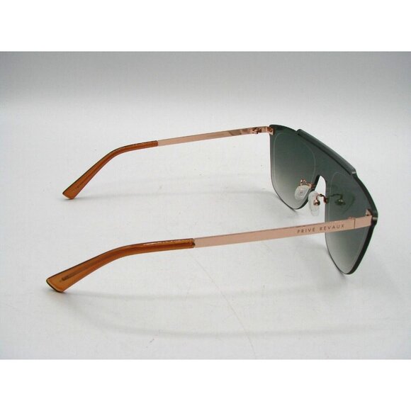 Prive Revaux Shady Business Rimless Sunglasses Rose Gold 142-0-145 w/ Case NWOT - Picture 6 of 11